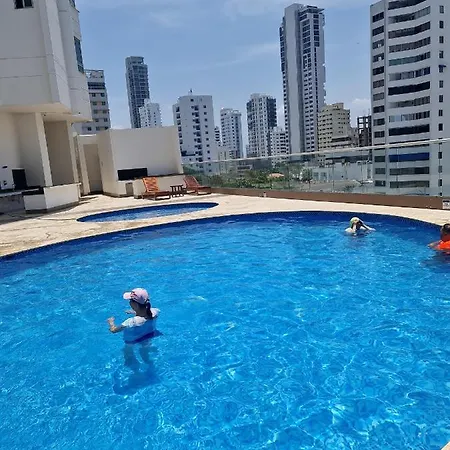 Encantador Frente A La Playa Cartagena