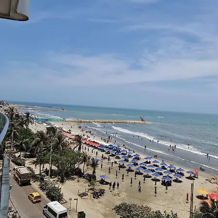 Encantador Frente A La Playa Cartagena